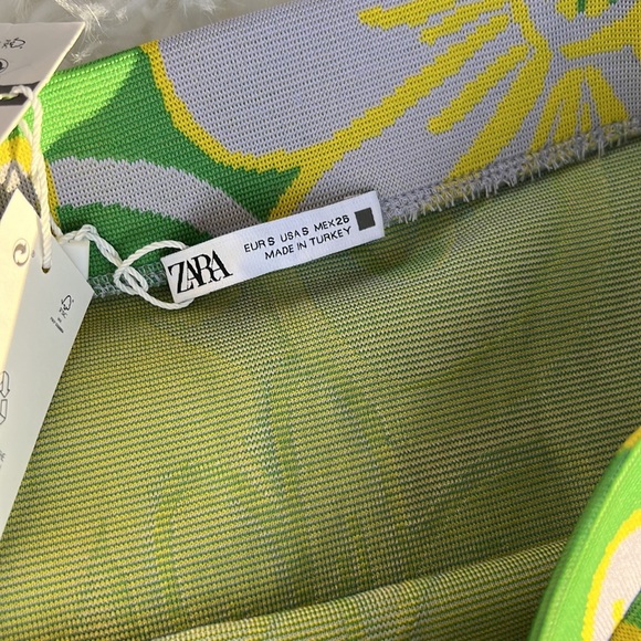 Zara Skirts Zaras Flower Skirt Poshmark